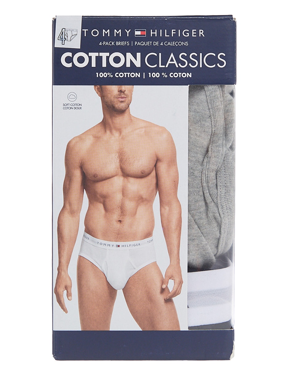 Trusa hilfiger de algodón para hombre 4 piezas 6
