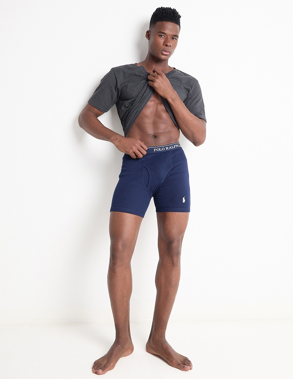 Set bóxer brief de algodón para hombre 5 piezas Set bóxer brief de algodón para hombre 5 piezas