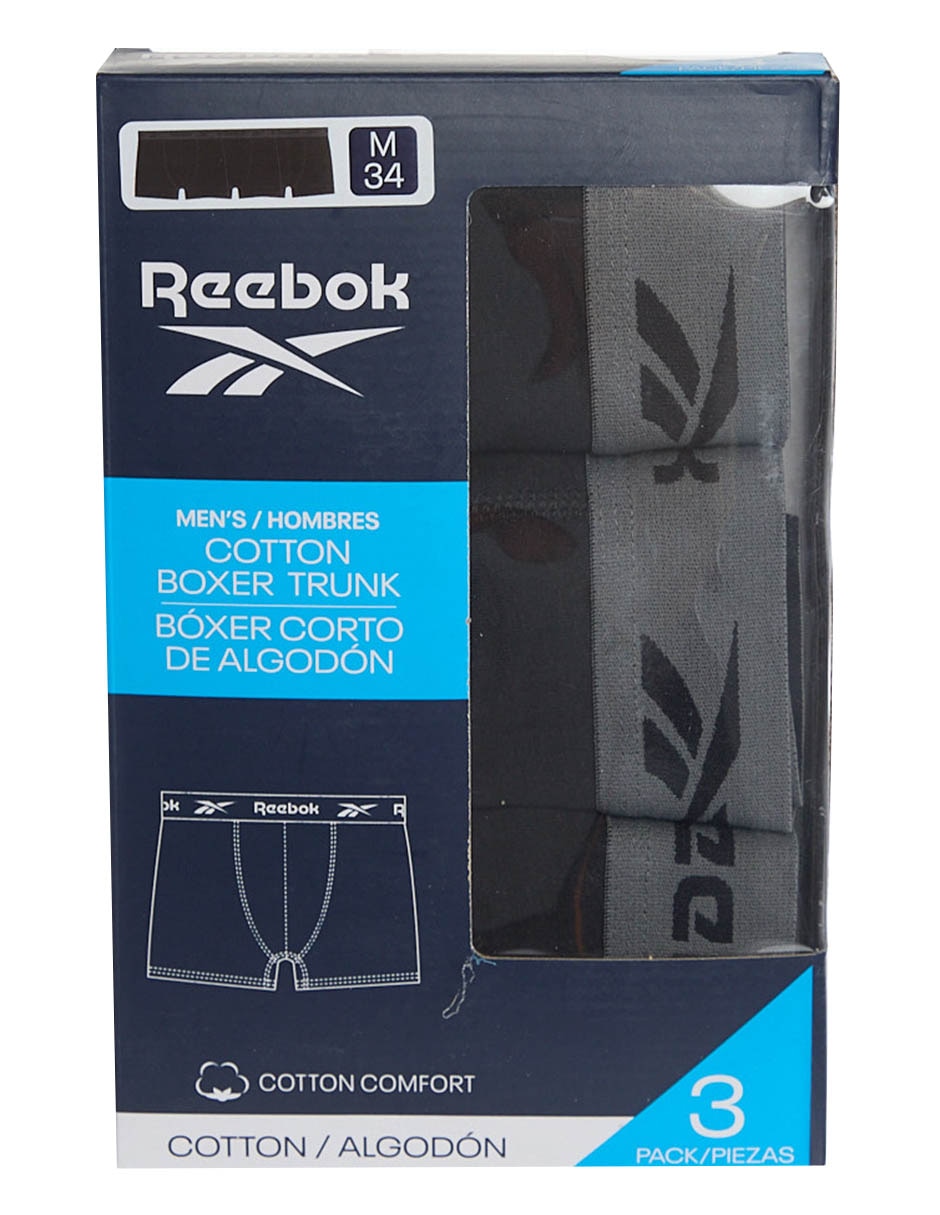 Bóxer de algodón para hombre 3 piezas 7