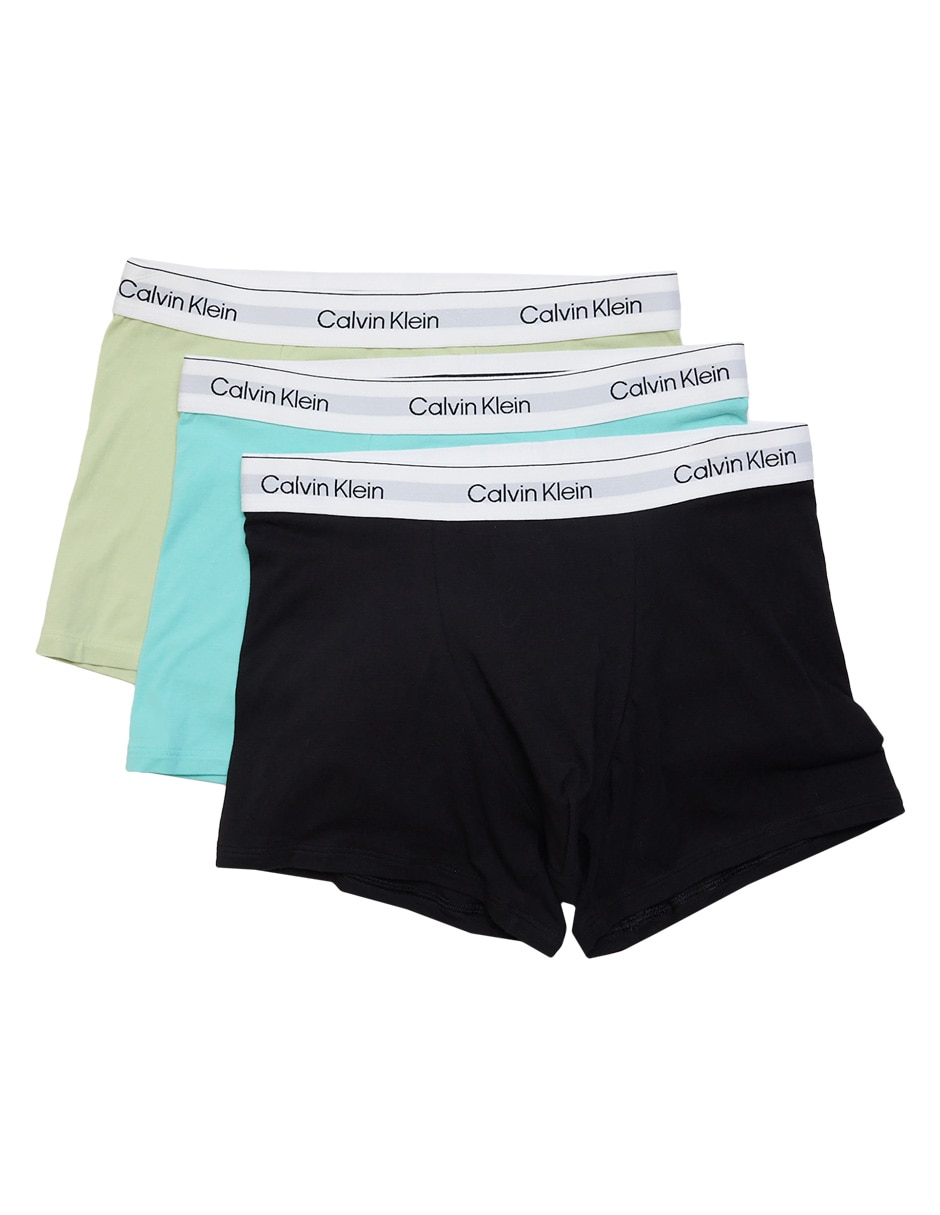 Bóxer trunk de algodón para hombre 3 piezas 5