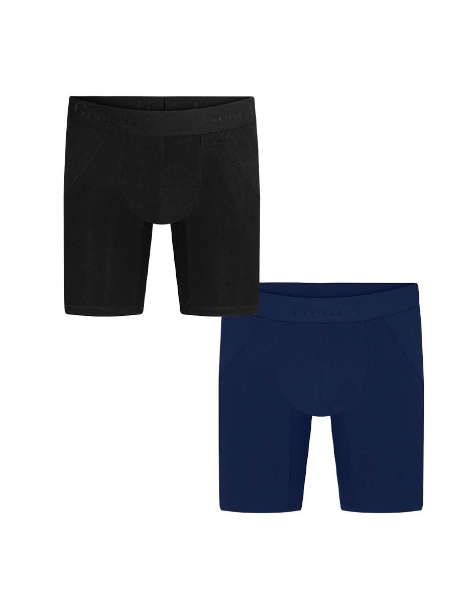Set bóxer de algodón para hombre 2 piezas 3