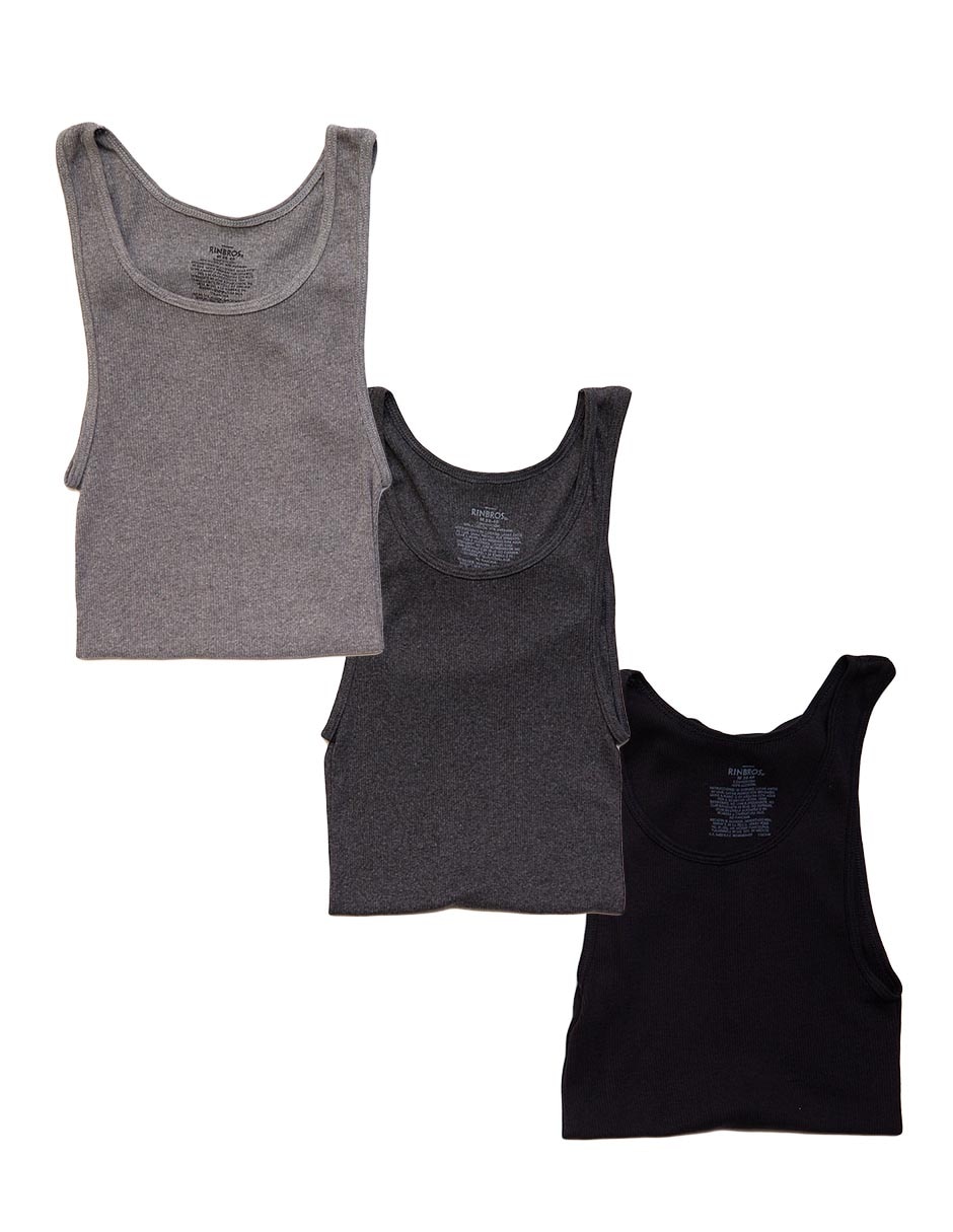 Set de camiseta cuello redondo para hombre 5