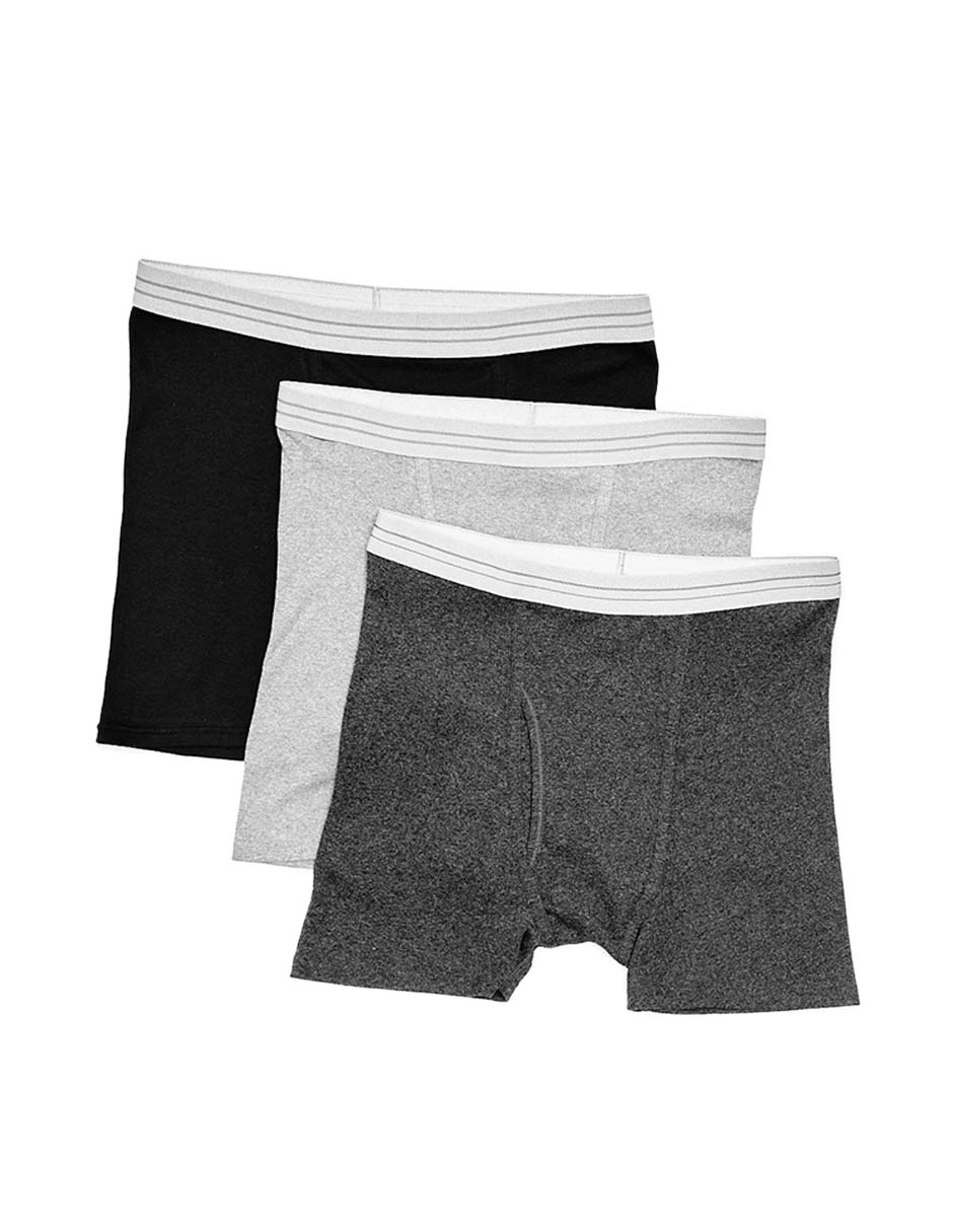 Set bóxer de algodón para hombre 3 piezas 5