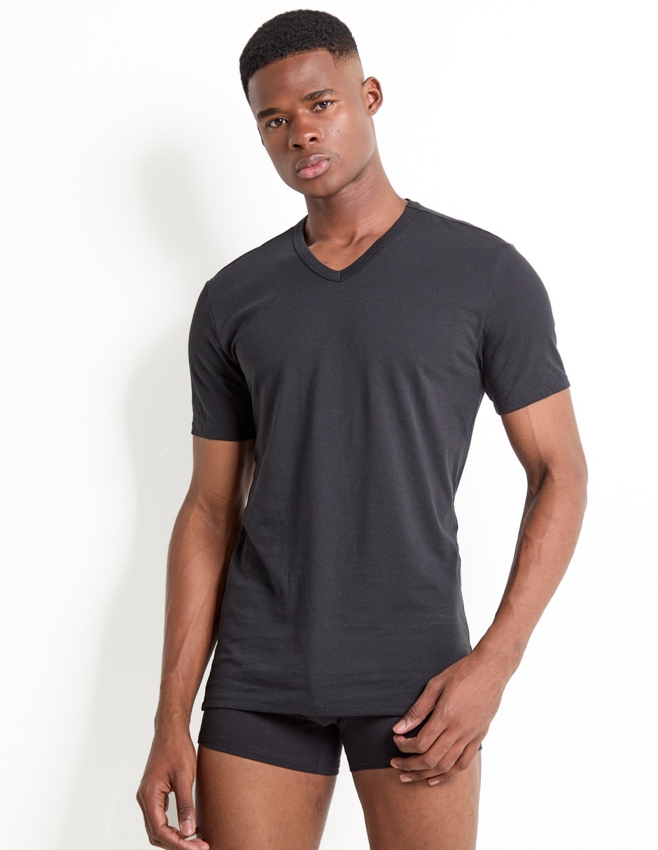 Camiseta cuello V para hombre