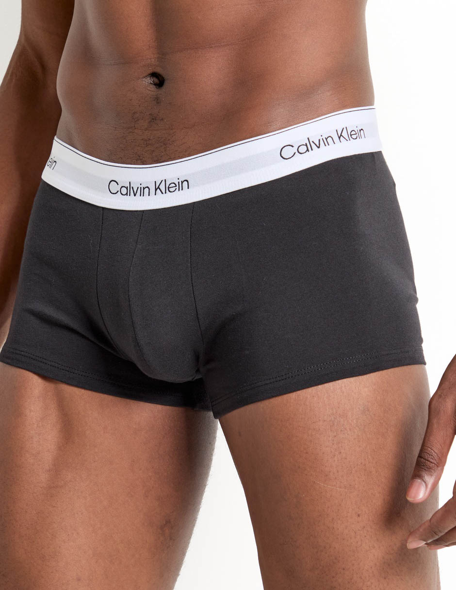 Set bóxer trunk de algodón para hombre 3 piezas 4