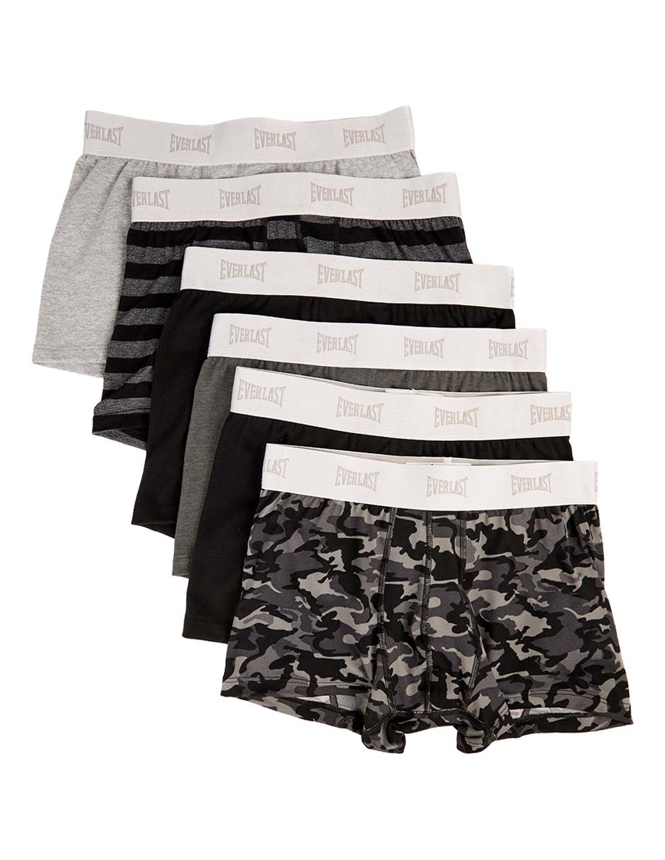 Set de bóxer de algodón para hombre 6 piezas 5