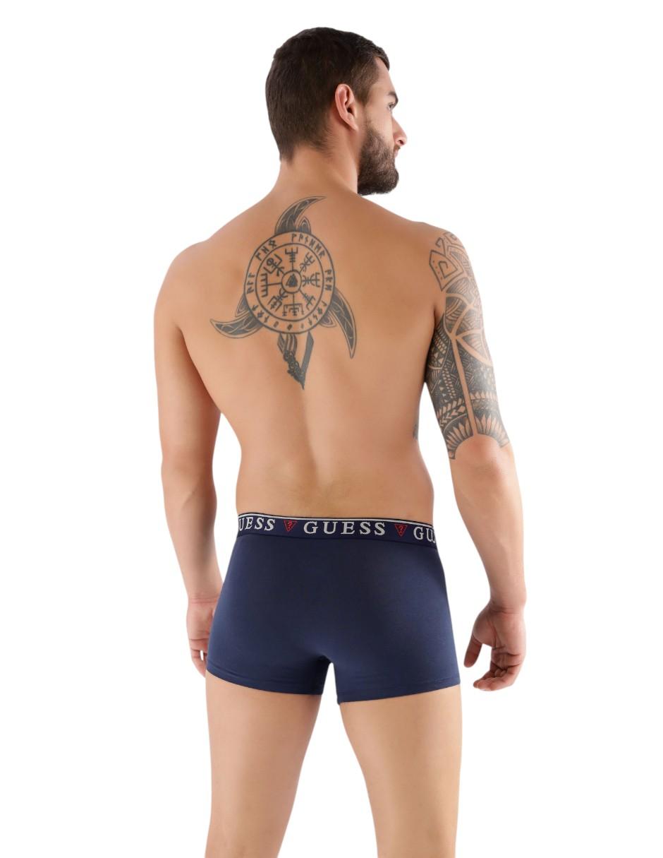 Set bóxer trunk de algodón para hombre 3 piezas 3