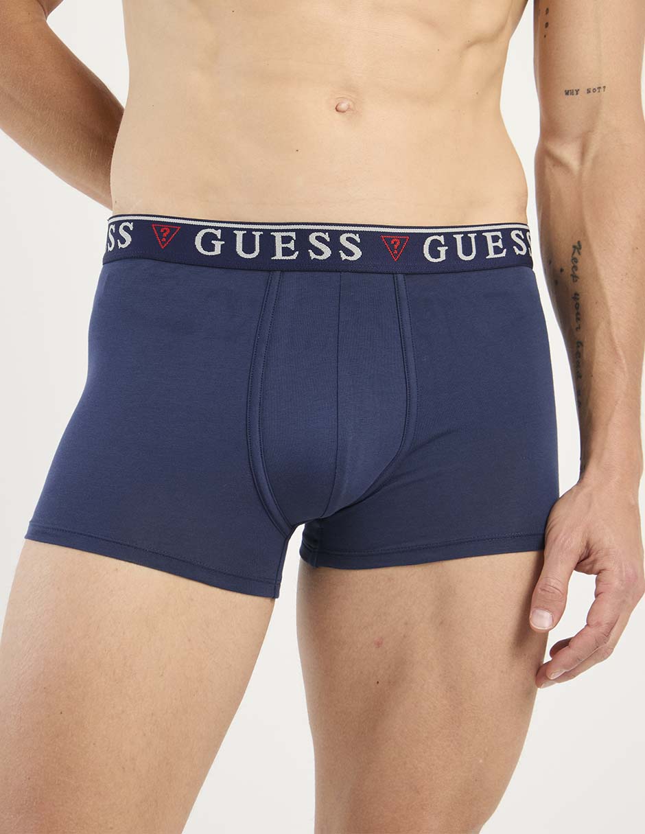 Set bóxer trunk de algodón para hombre 3 piezas