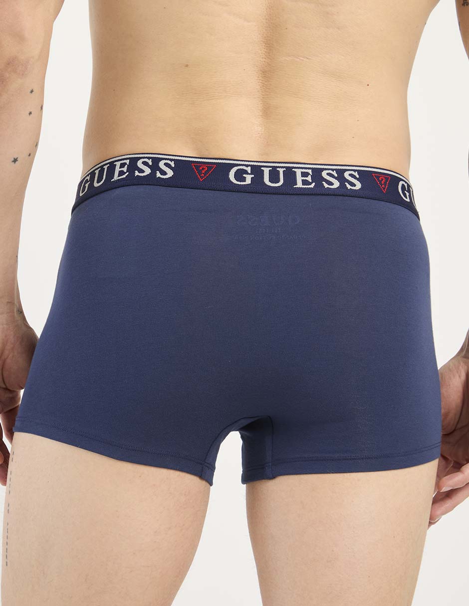 Set bóxer trunk de algodón para hombre 3 piezas 3