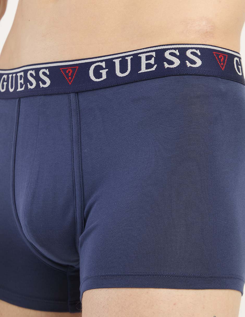 Set bóxer trunk de algodón para hombre 3 piezas 4