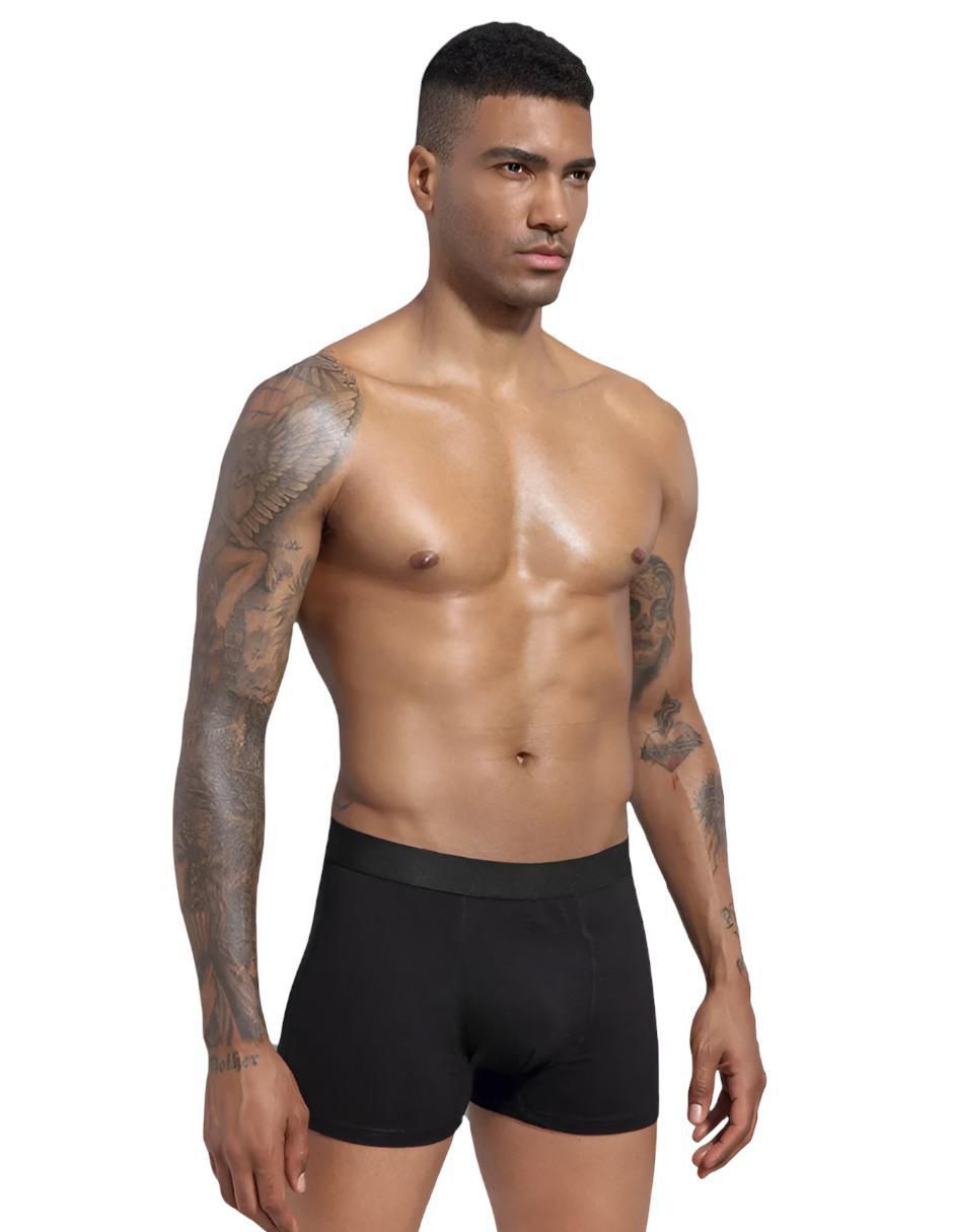 Bóxer de algodón para hombre 4 piezas 3
