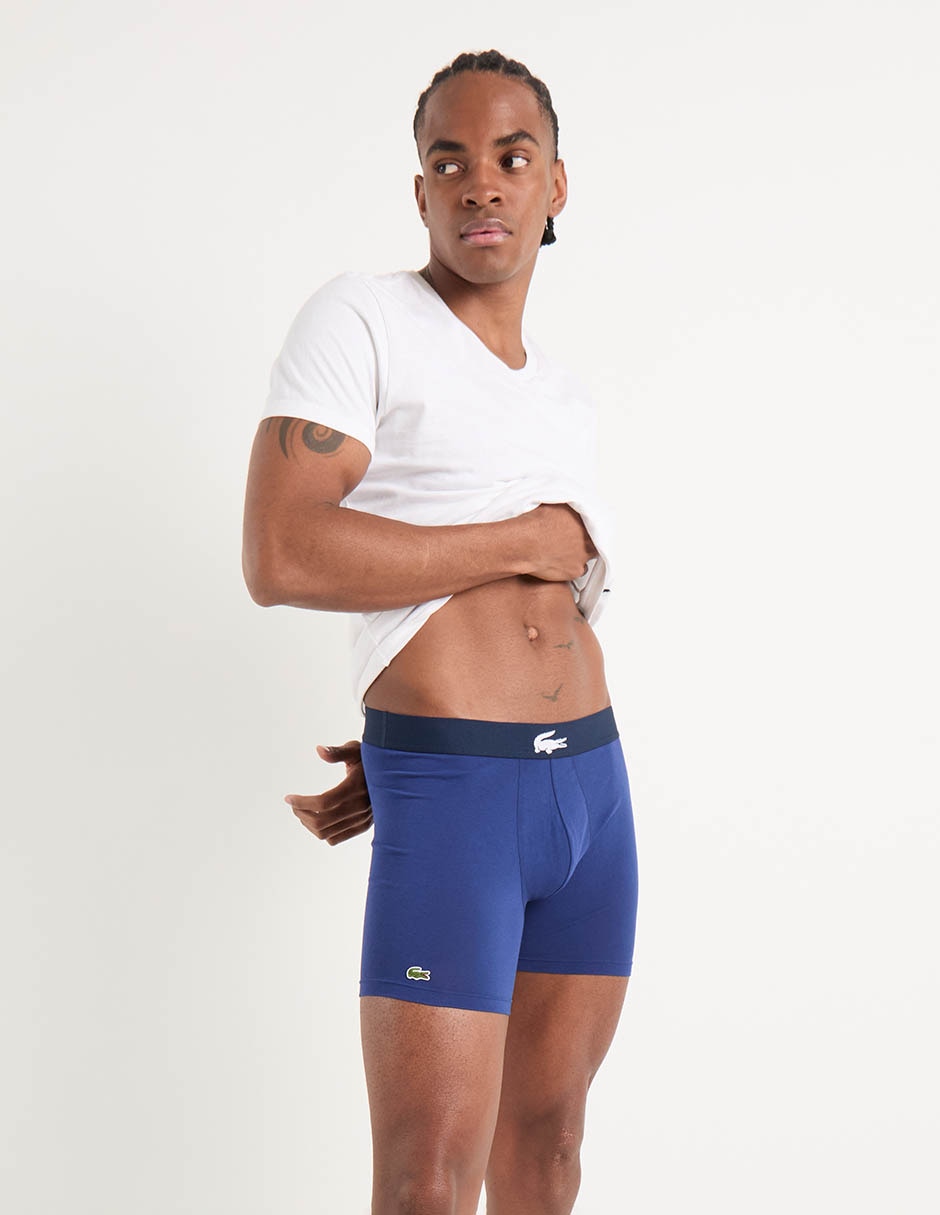 Set bóxer brief de algodón para hombre 3 piezas Set bóxer brief de algodón para hombre 3 piezas