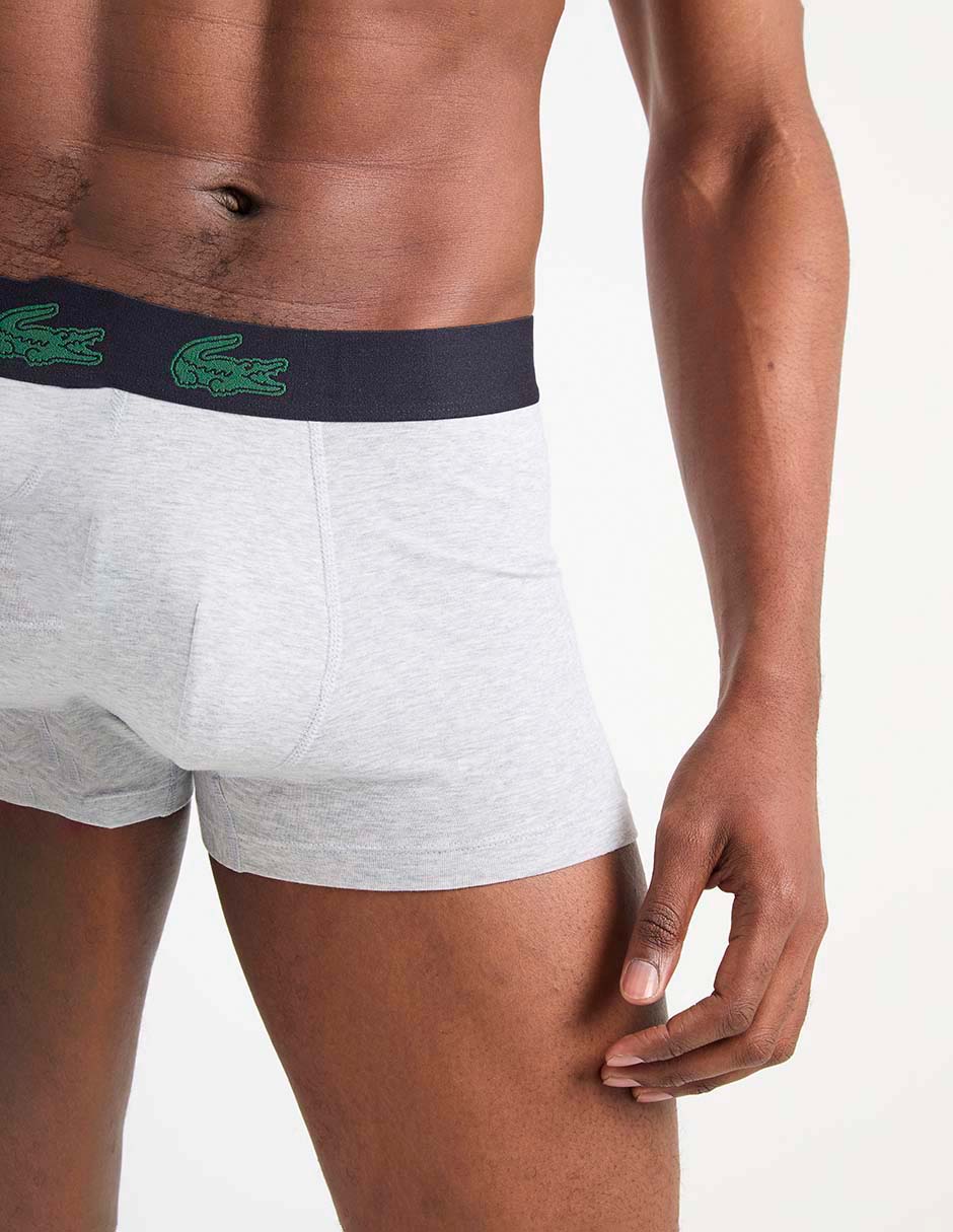 Set bóxer trunk de algodón para hombre 3 piezas 4
