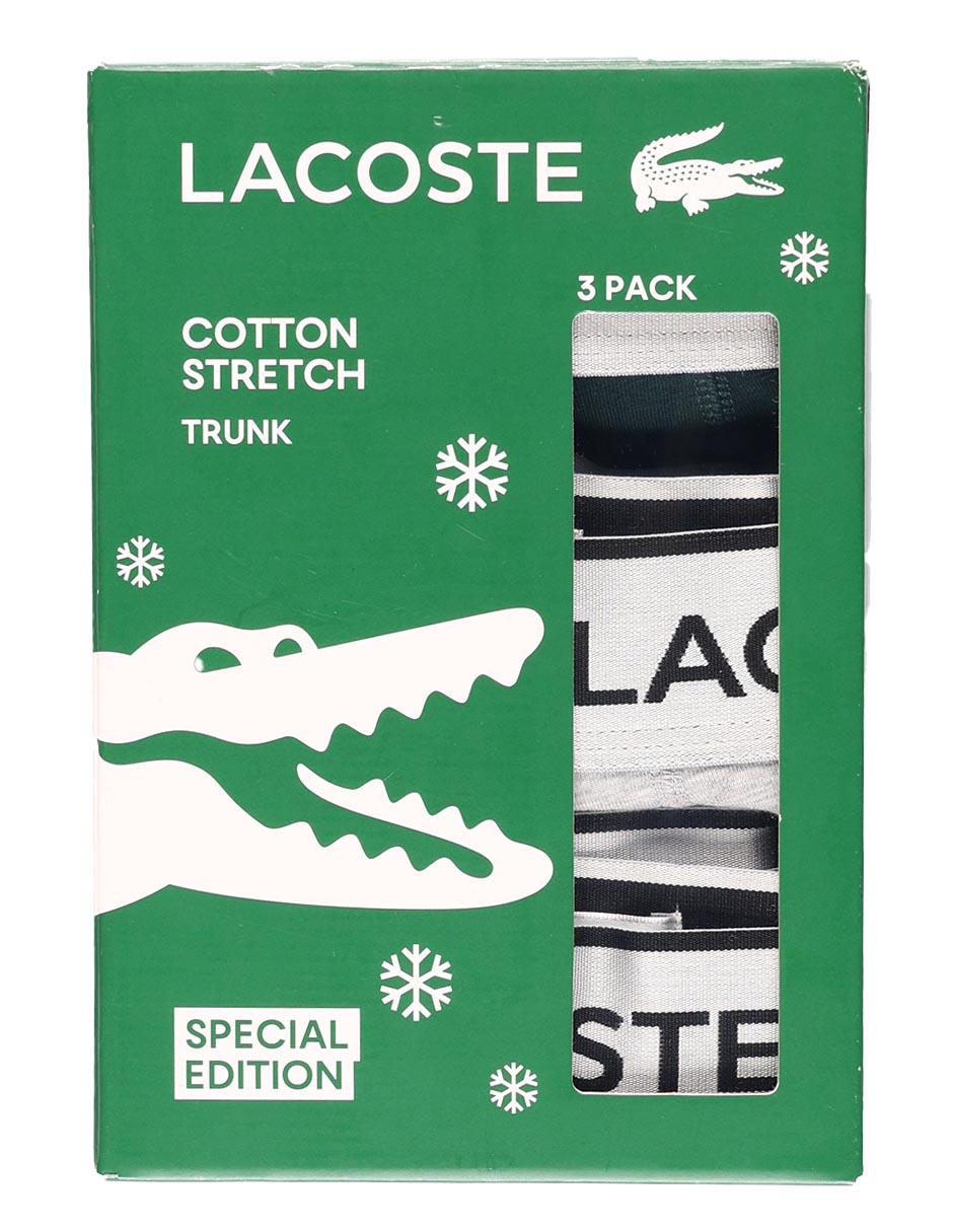Set bóxer trunk de algodón para hombre 3 piezas 6
