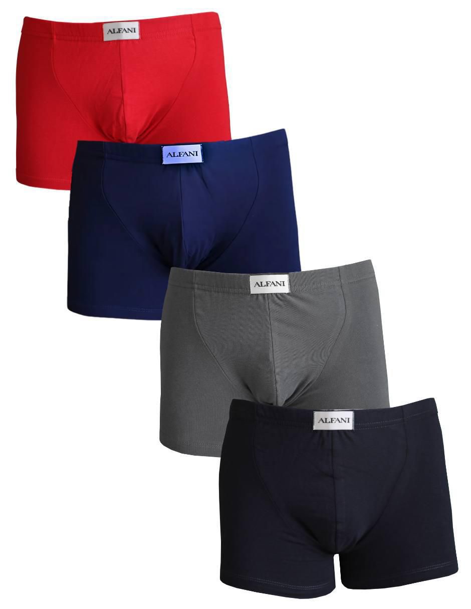 Set bóxer de algodón para hombre 4 piezas Set bóxer de algodón para hombre 4 piezas