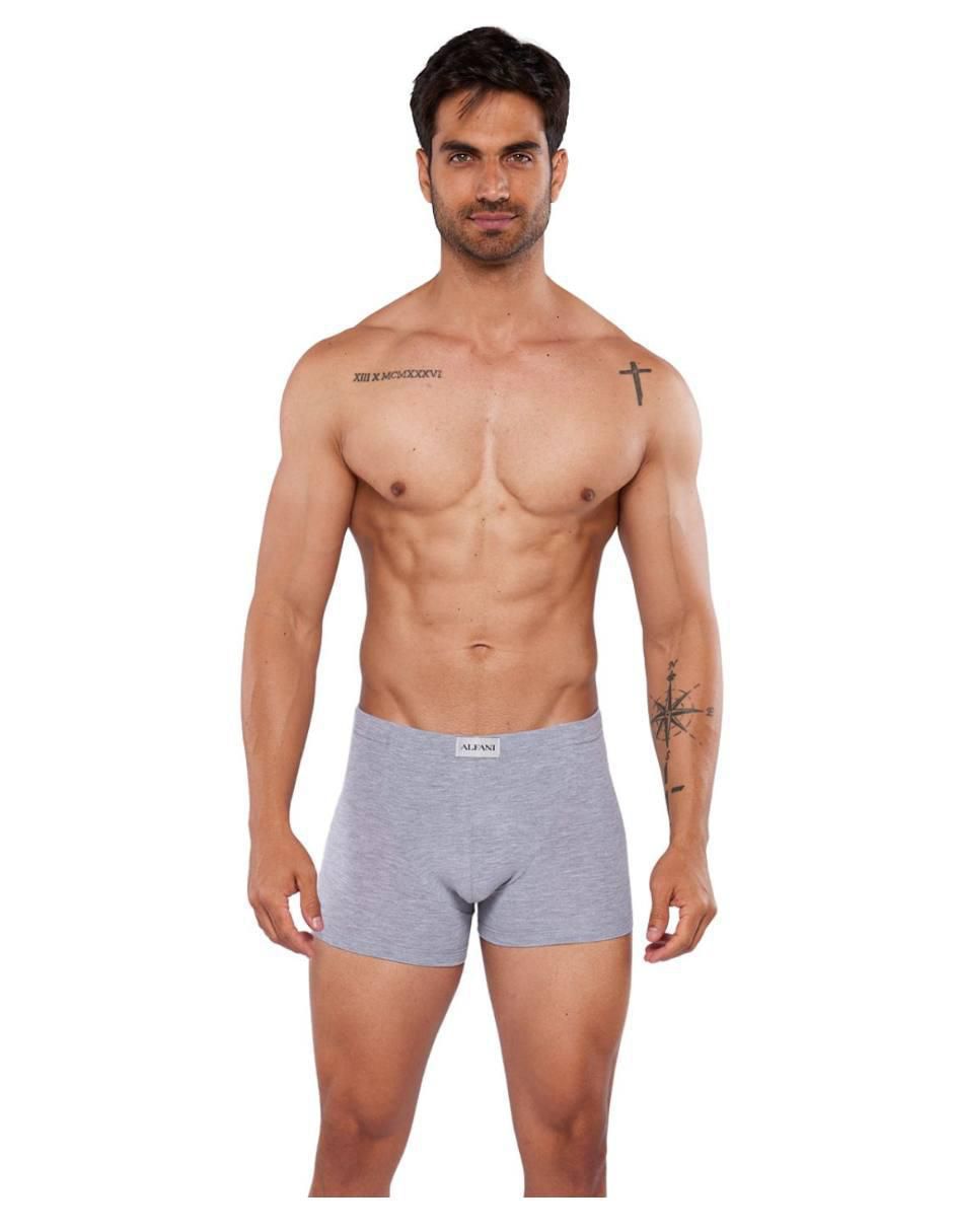 Bóxer alfani "de" algodón "para hombre" 4 "piezas" (si aplica)