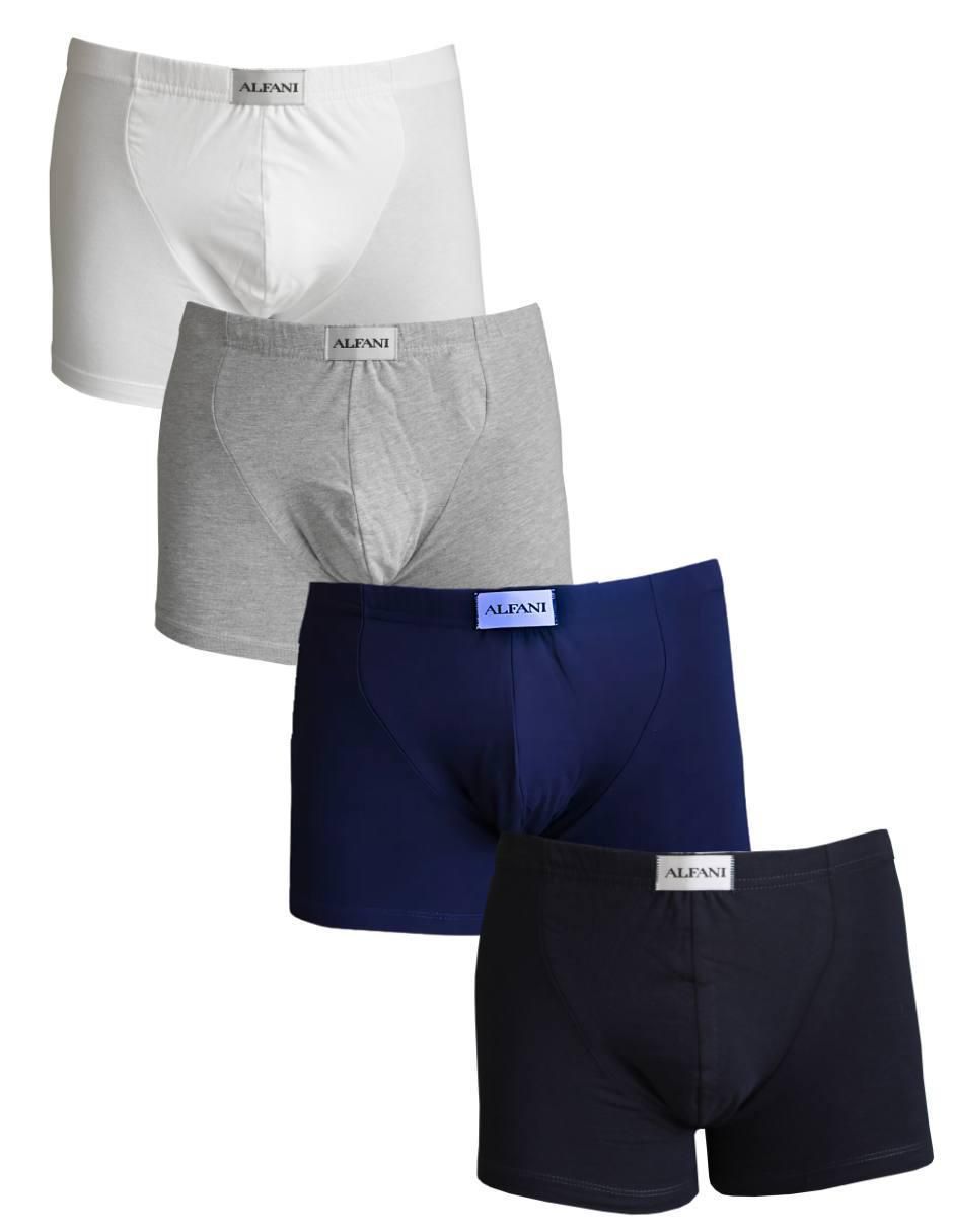 Set bóxer de algodón para hombre 4 piezas