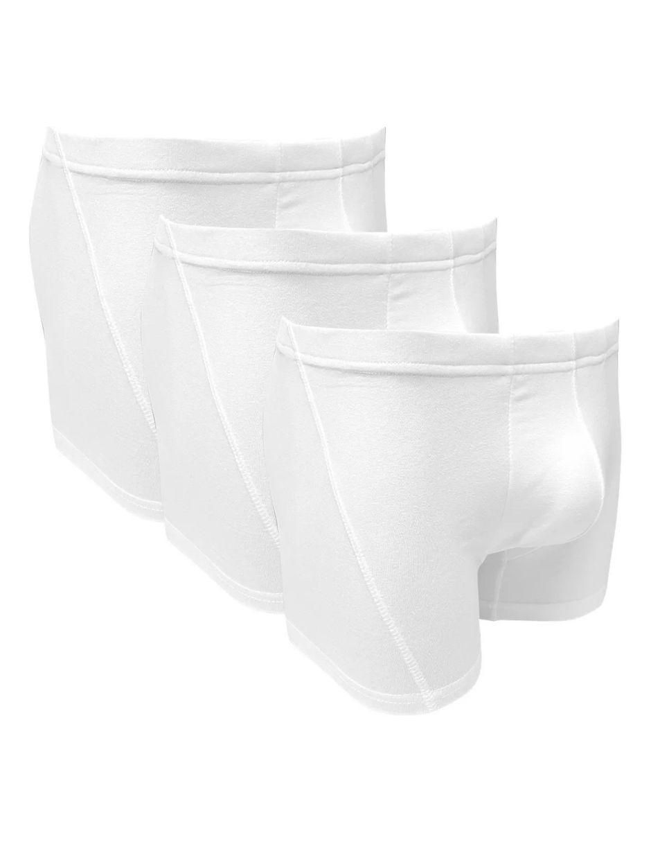 Bóxer brief de algodón para hombre 3 piezas Bóxer brief de algodón para hombre 3 piezas