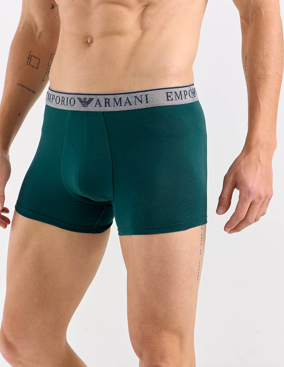 Set bóxer trunk de algodón para hombre 2 piezas 2