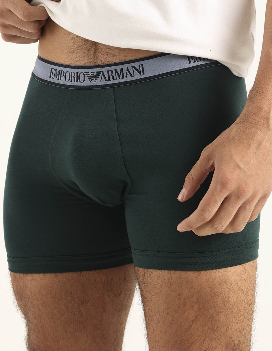 Set bóxer trunk de algodón para hombre 3 piezas 2