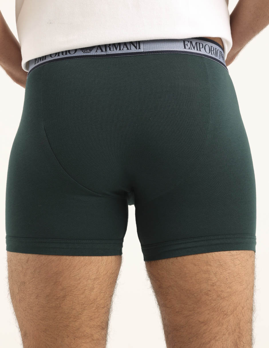 Set bóxer trunk de algodón para hombre 3 piezas 3