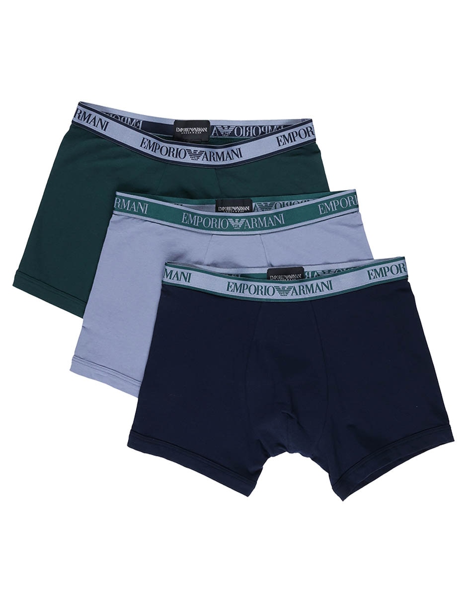 Set bóxer trunk de algodón para hombre 3 piezas 5