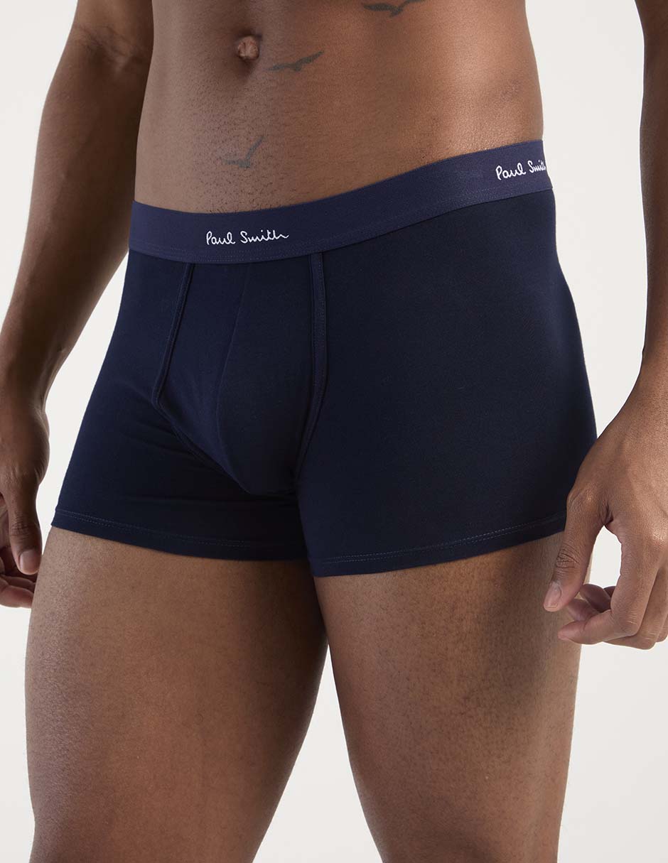 Set bóxer trunk de algodón para hombre 3 piezas 2