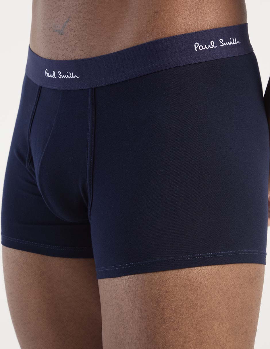 Set bóxer trunk de algodón para hombre 3 piezas 4