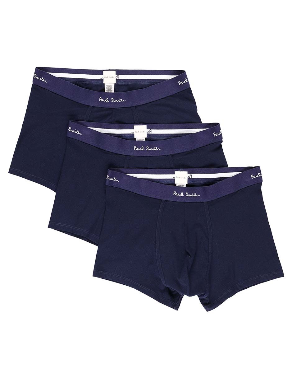 Set bóxer trunk de algodón para hombre 3 piezas 5