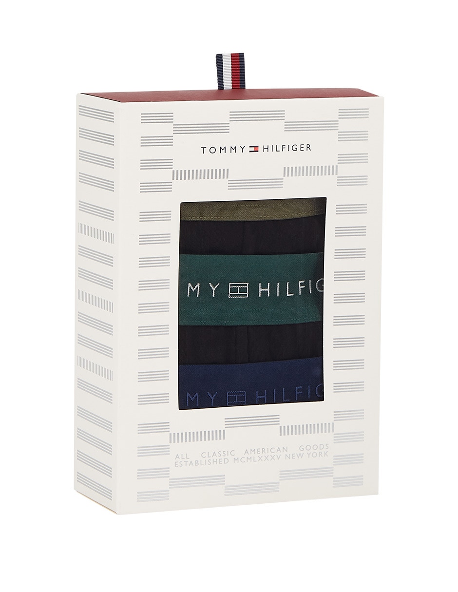 Bóxer trunk de algodón para hombre 3 piezas 4