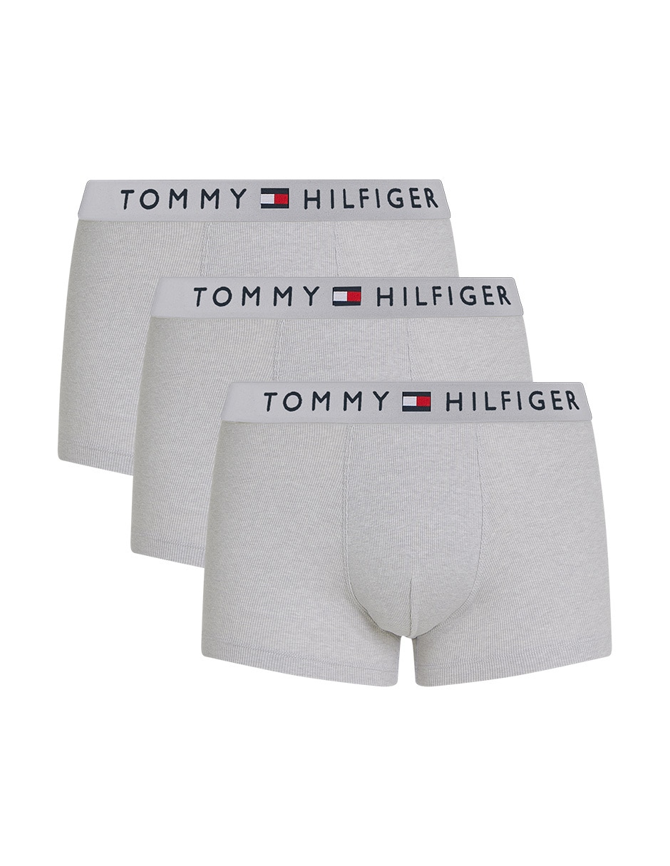 Bóxer trunk Hilfiger de algodón para hombre 3 piezas