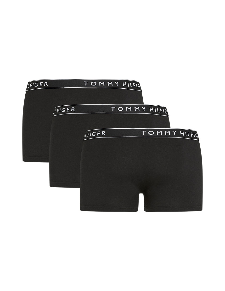 Bóxer trunk Hilfiger de algodón para hombre 3 piezas 2