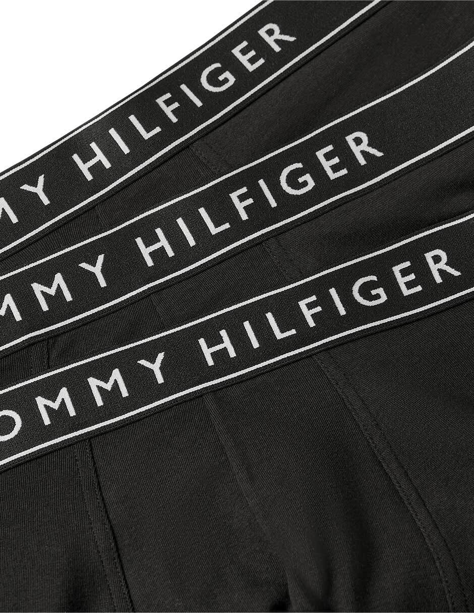 Bóxer trunk Hilfiger de algodón para hombre 3 piezas 3