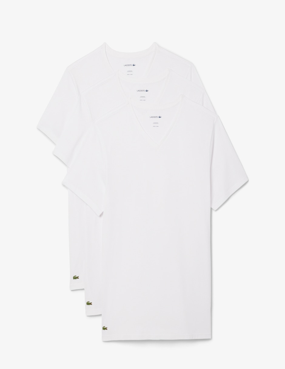 Set camiseta cuello V para hombre