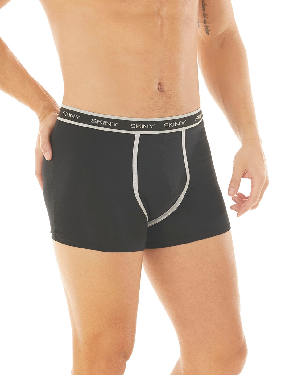 Set bóxer de algodón para hombre 3 piezas 4