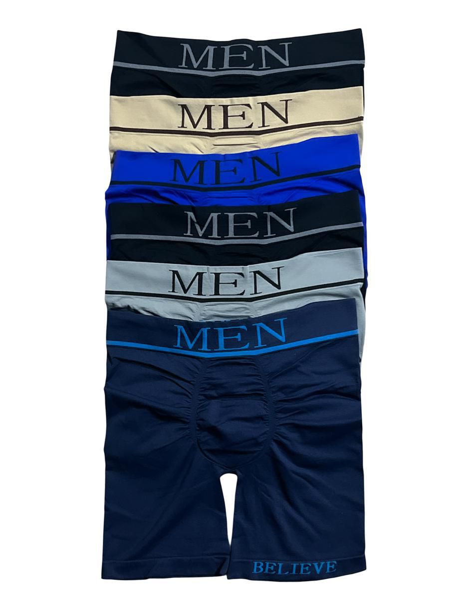 Set bóxer brief para hombre 6 piezas Set bóxer brief para hombre 6 piezas