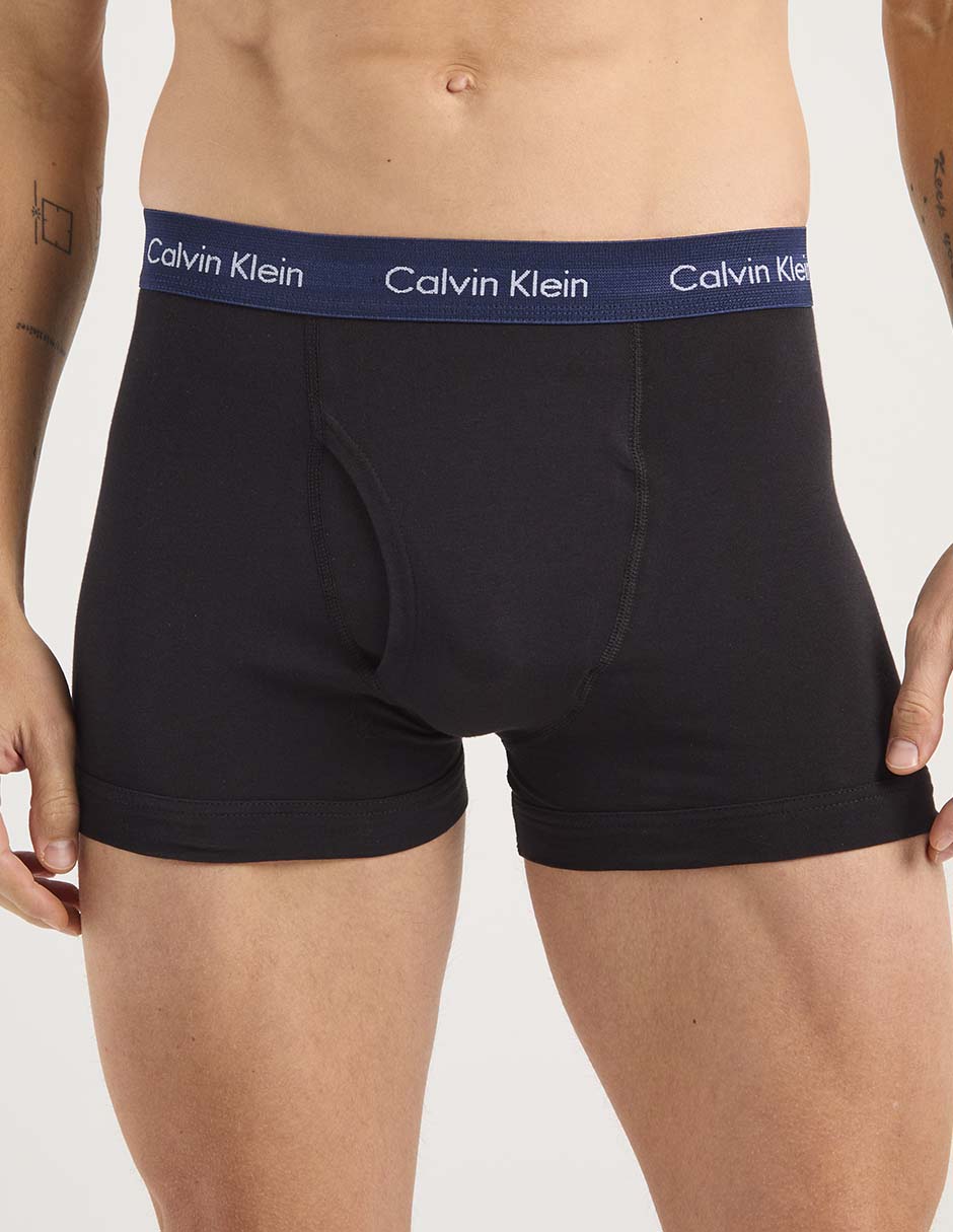 Set bóxer trunk de algodón para hombre 2