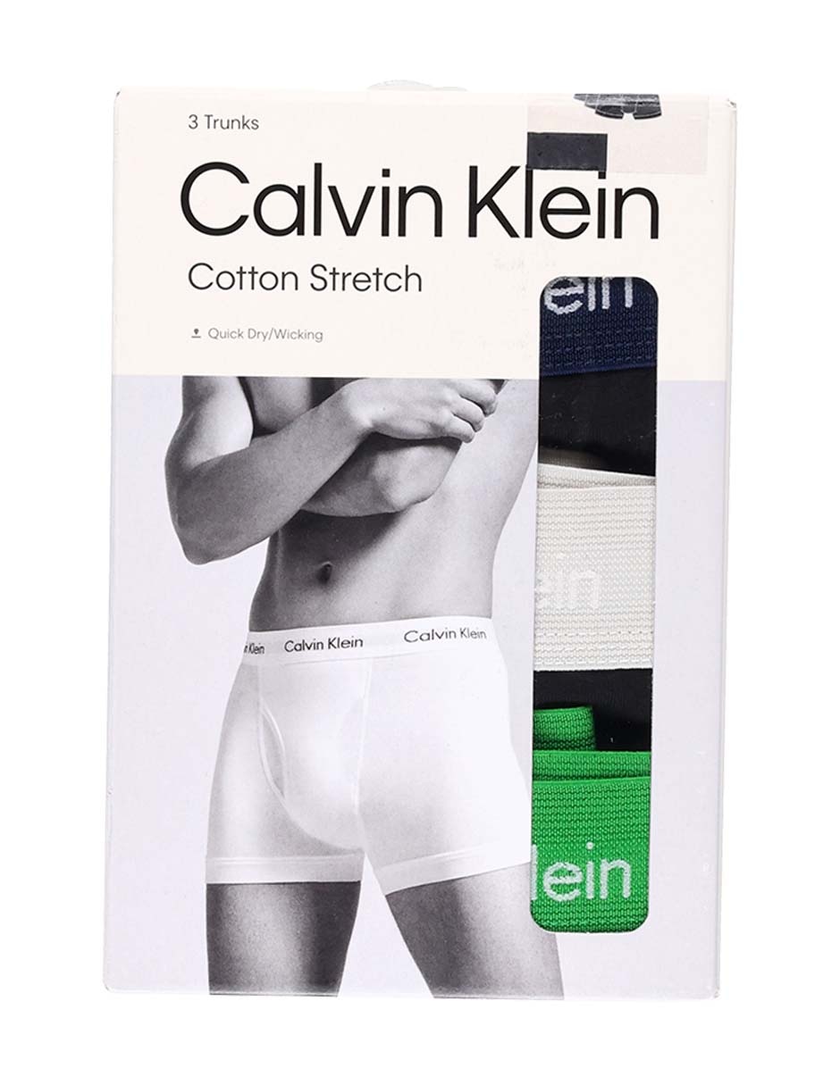 Set bóxer trunk de algodón para hombre 6