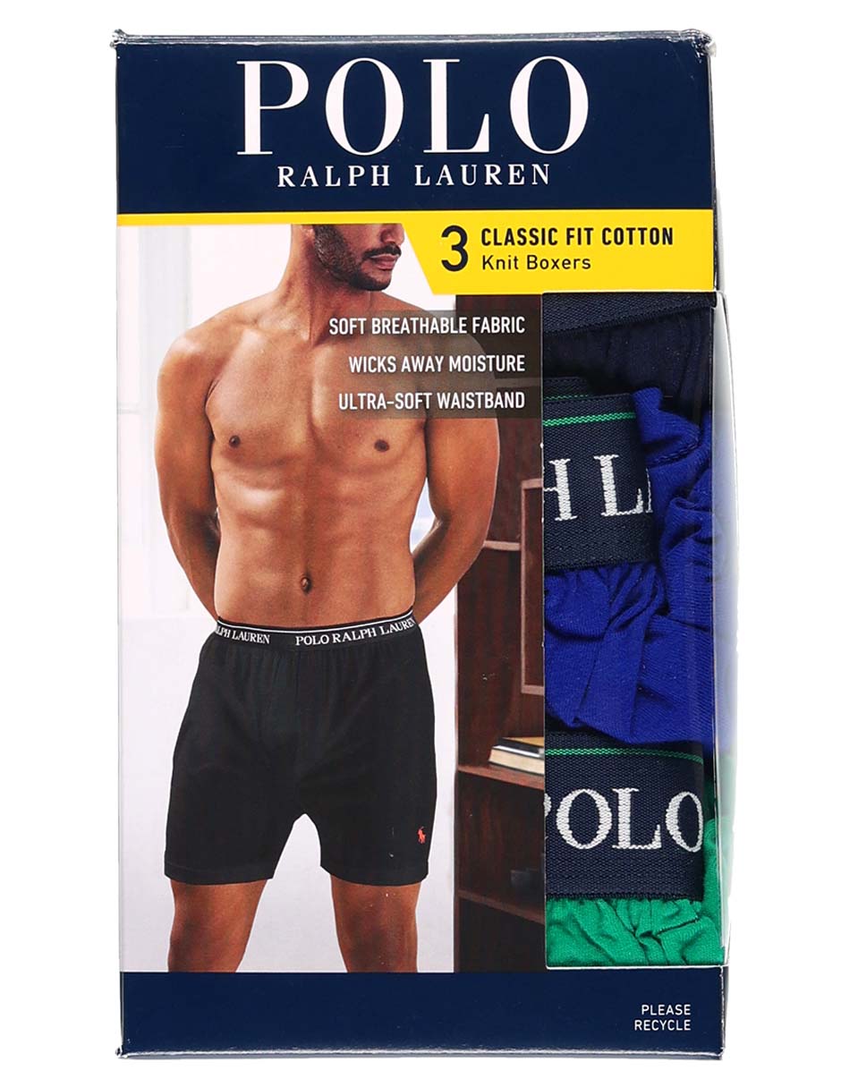 Set bóxer de algodón para hombre 3 piezas 11