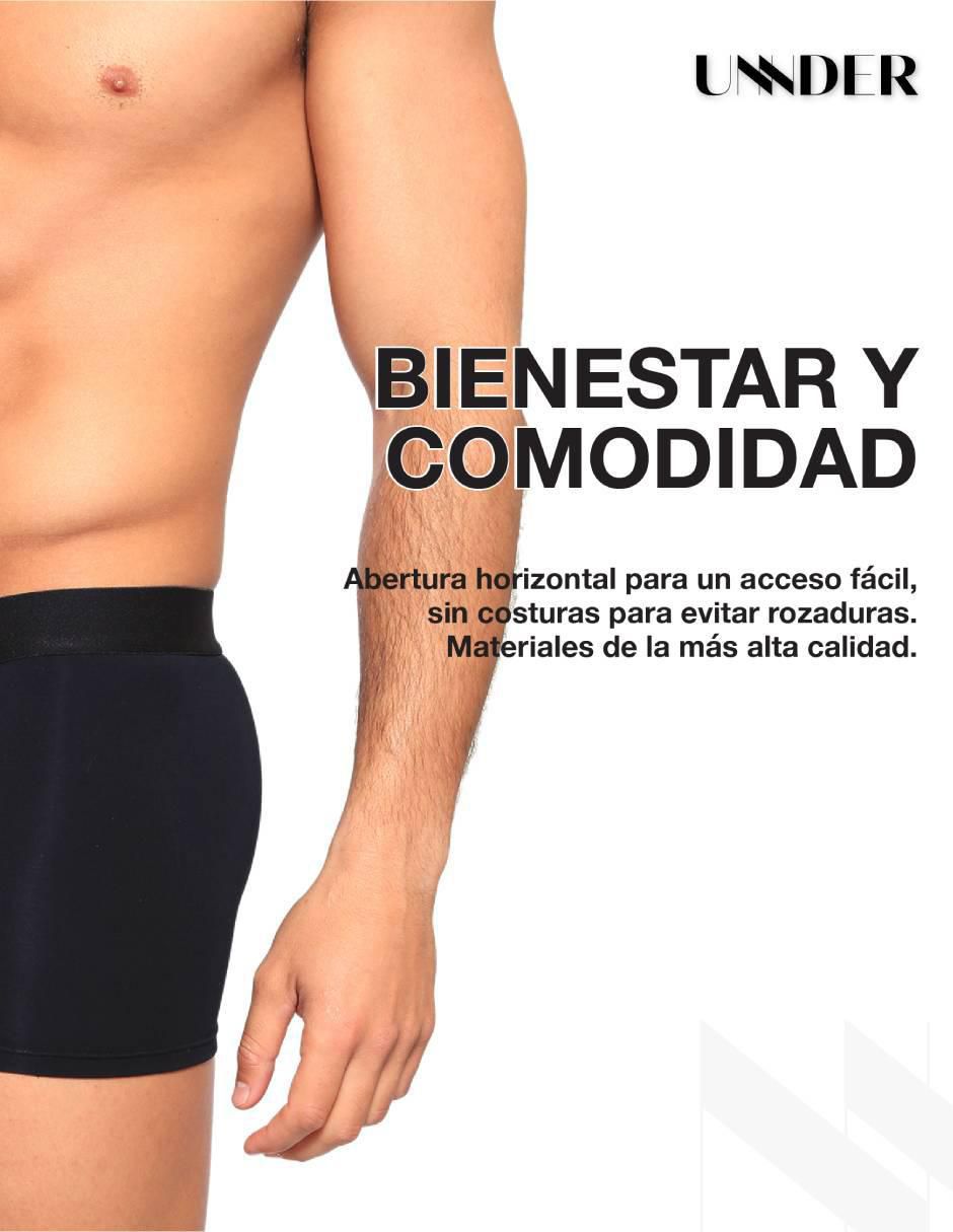 Bóxer brief unnder "de" modal "para hombre" 1 "piezas" (si aplica)