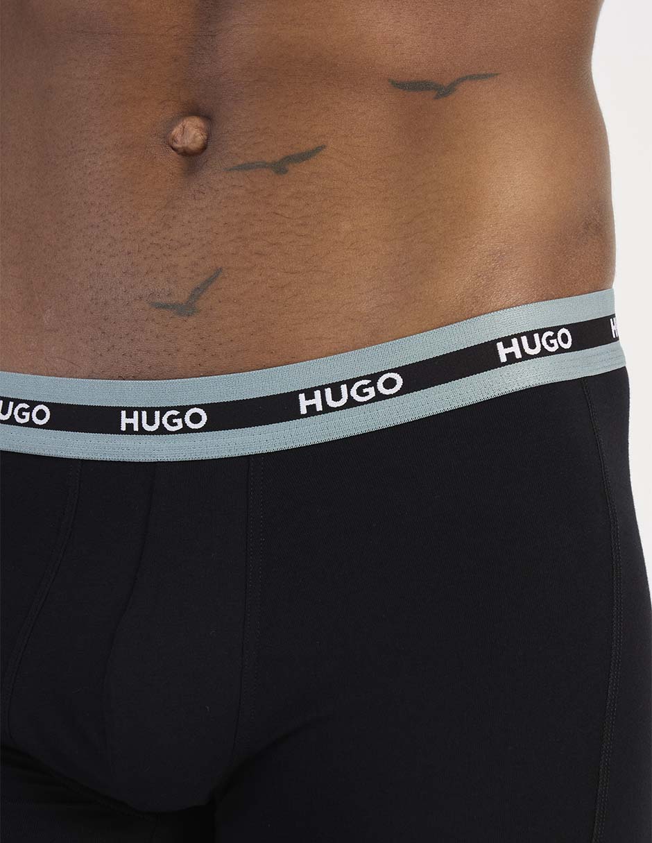 Bóxer brief de algodón para hombre 3 piezas 4