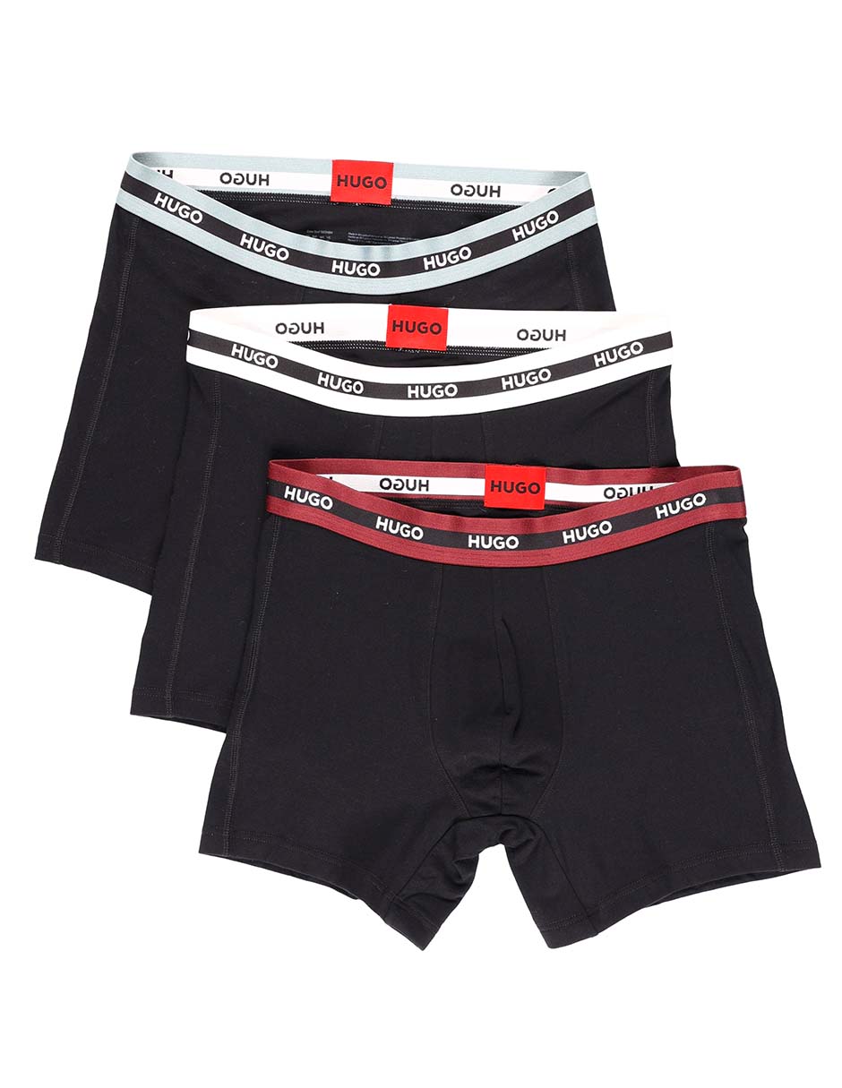 Bóxer brief de algodón para hombre 3 piezas 5
