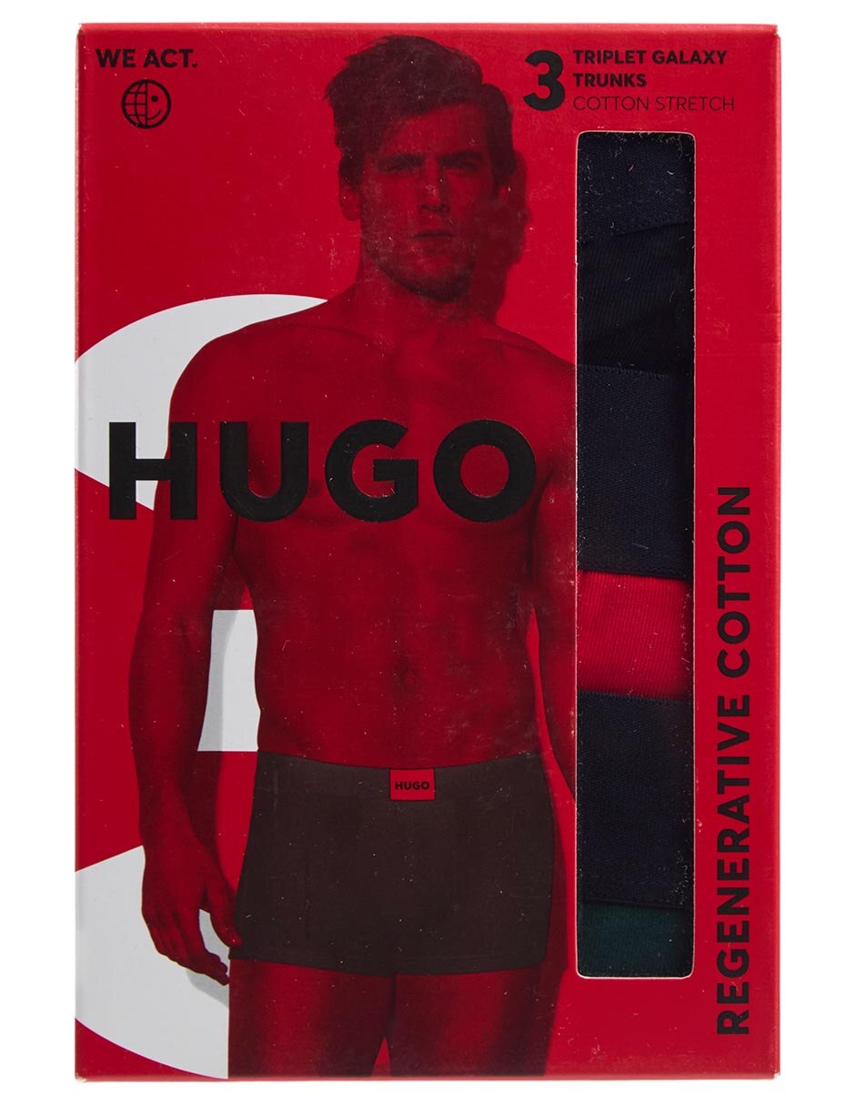 Set bóxer brief de algodón para hombre 3 piezas 6