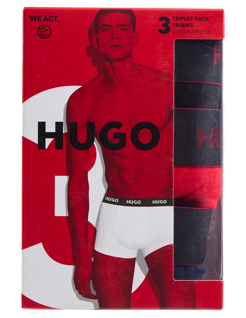 Set bóxer brief de algodón para hombre 3 piezas 6