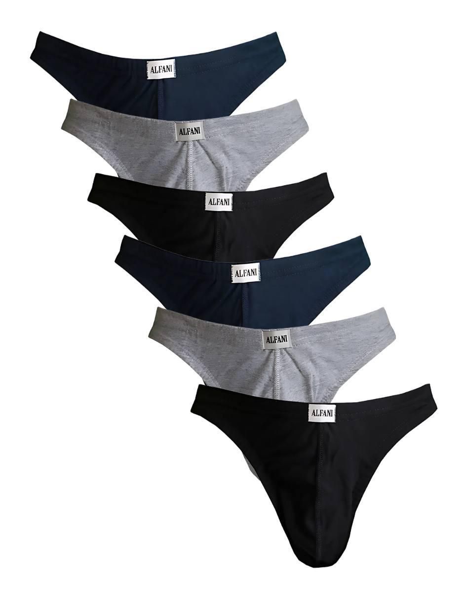 Set trusa de algodón para hombre 6 piezas