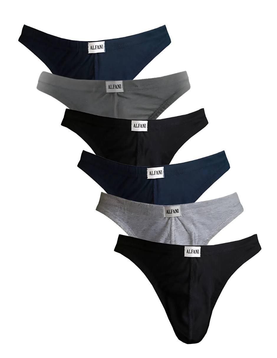 Set trusa de algodón para hombre 6 piezas