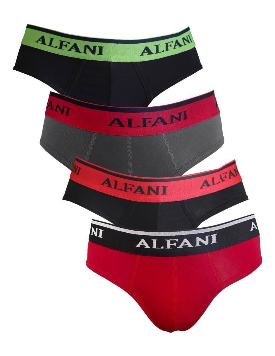 Trusa alfani "de" algodón "para hombre" 4 "piezas" (si aplica)