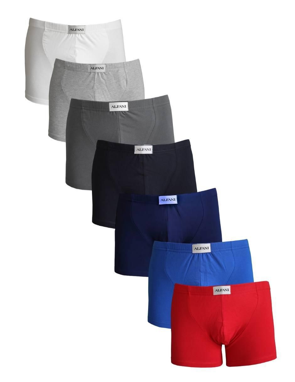 Set bóxer brief de algodón para hombre 7 piezas Set bóxer brief de algodón para hombre 7 piezas