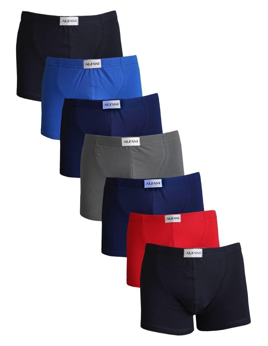 Set bóxer brief de algodón para hombre 7 piezas Set bóxer brief de algodón para hombre 7 piezas