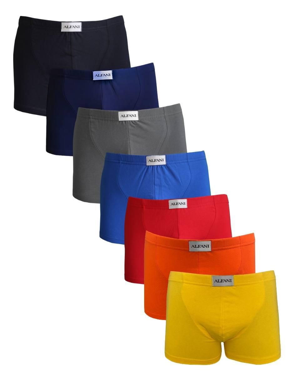 Set bóxer brief de algodón para hombre 7 piezas Set bóxer brief de algodón para hombre 7 piezas